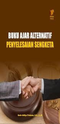 [Digital] Buku Ajar: Alternatif Penyelesaian Sengketa