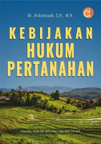 [Digital] Kebijakan Hukum Pertanahan