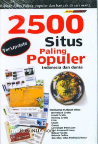 2500 situs paling populer indonesia dan dunia