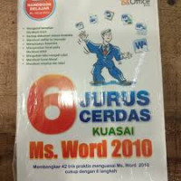 Image of 6 jurus cerdas kuasai ms. word 2010