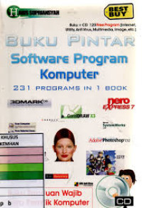 Image of buku pintar software program komputer 231 programs in 1 book