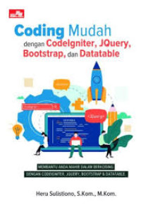 coding mudah dengan codeigniter, jquery, boostrap, dan datatable