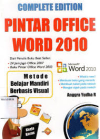Image of complete edition pintar office word 2010