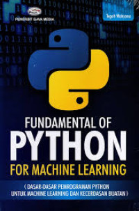 fundamental of python for machine learning
