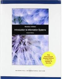 Image of introduction to information systems sixteenth edition