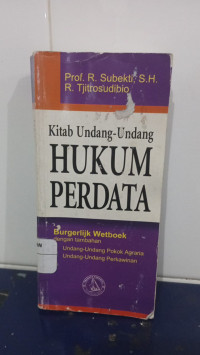Kitab Undang - Undang Hukum Perdata
