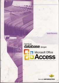 membuat database dengan microsoft office accesss