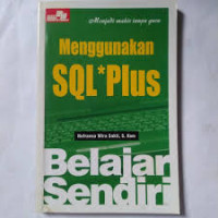 menggunakan sql *plus