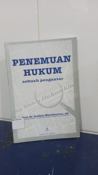 Penemuan Hukum Sebuah Pengantar