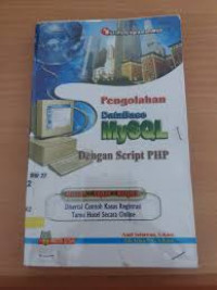 pengolahan database mysql dengan script php