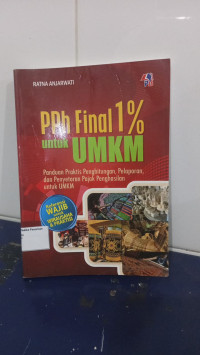 Pph final 1% untuk umkm