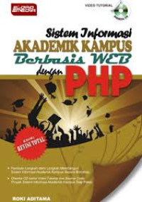 Image of sistem informasi akademik kampus berbasis web dengan php