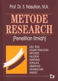 Metode Research:Penelitian Ilmiah